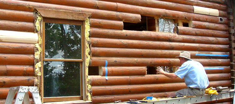 Log Home Repair Grant County, Kentucky
